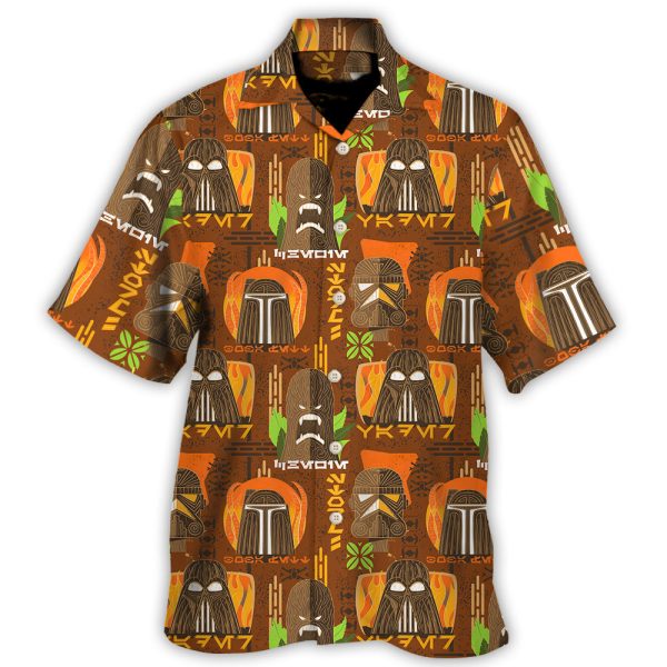 Starwars Tiki Art Funny - Hawaiian Shirt For Men, Women Jezsport.com