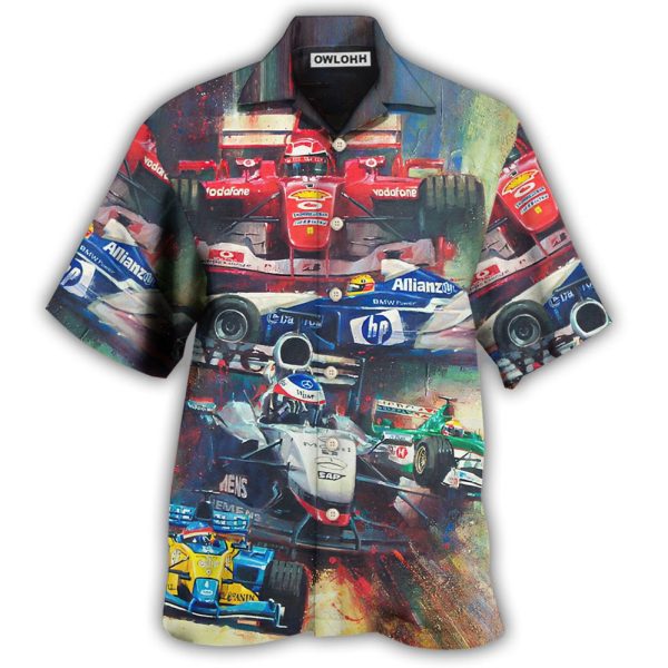 Formula One Car Racing Amazing Unstoppable - Hawaiian Shirt Jezsport.com