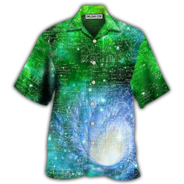 Math Astrophysics Astronomy Colorful Galaxy - Hawaiian Shirt Jezsport.com