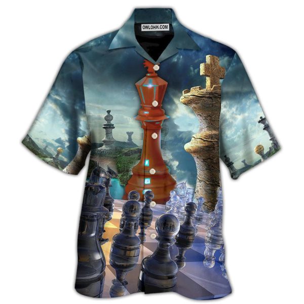 Chess Amazing Life Is A Chess Game Don't Waste A Move - Hawaiian Shirt Jezsport.com