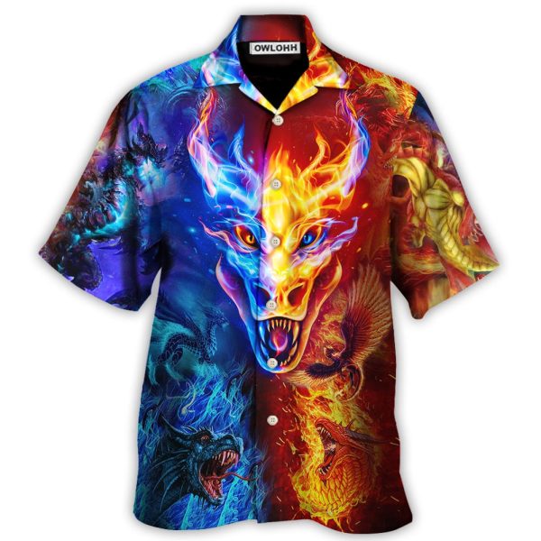 Dragon Love Life Amazing Style - Hawaiian Shirt Jezsport.com