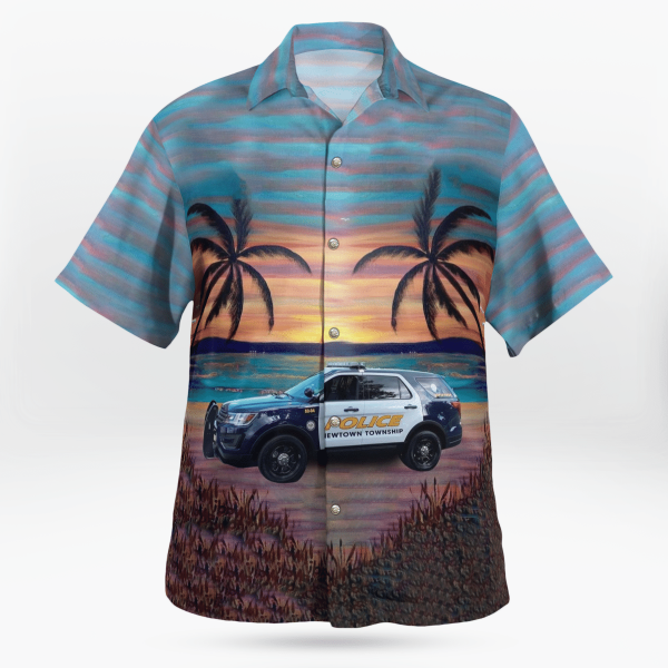 Newtown Borough Police Department Hawaiian Shirt Jezsport.com