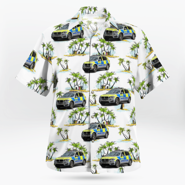 Metropolitan Police Service BMW X5 Armed Response Vehicle Hawaiian Shirt Jezsport.com