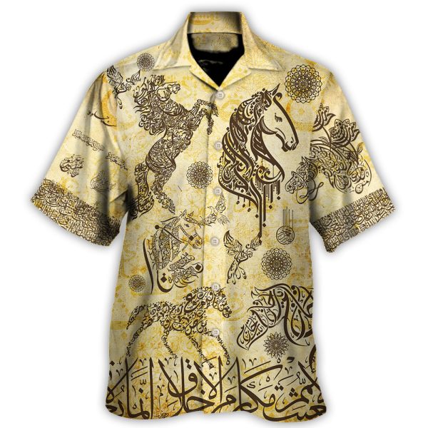 Horse Fantastic Arabian Horses By Arabic - Hawaiian Shirt Jezsport.com