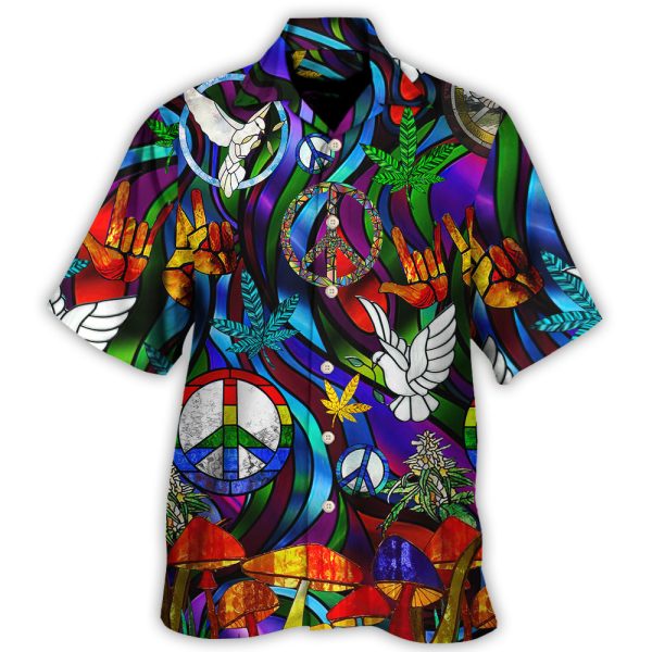 Hippie Is Peace Love Bird Life Style - Hawaiian Shirt Jezsport.com