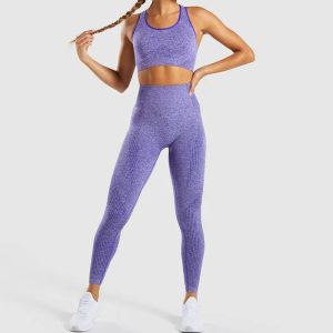 Tracksuit For Women High Elasticity Sexy Fitness Suit Breathable Yoga Set Workout Running Sport Clothes For Women