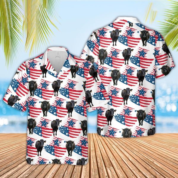 Unique Dexter Happy Flag 3D Hawaiian Shirt Jezsport.com