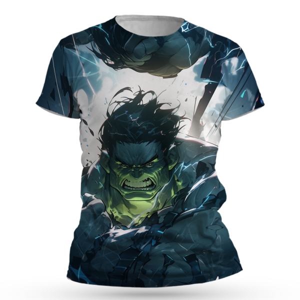 Hulk Design Full-Print Tees Jezsport.com