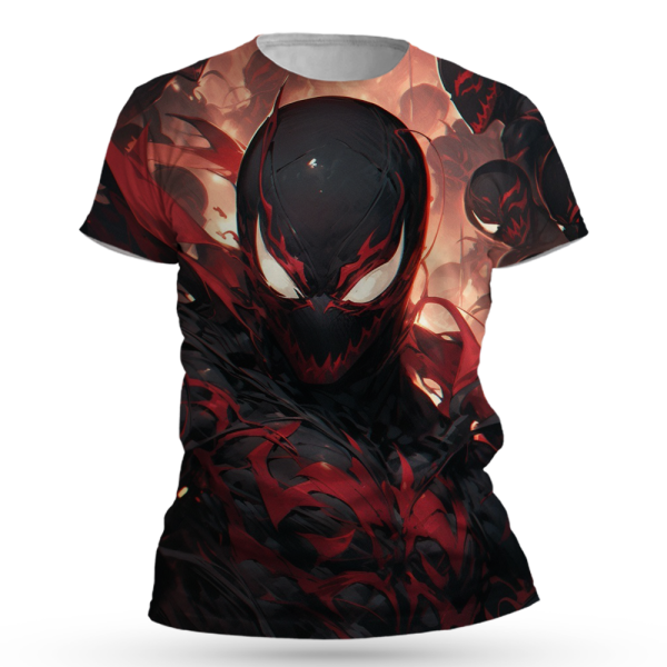 Spiderman-Inspired All Over Print T-Shirts Jezsport.com