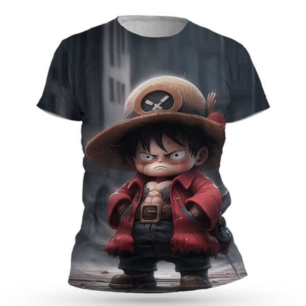 Monkey D. Luffy All Over Print T-Shirts - One Piece Inspired Apparel Jezsport.com