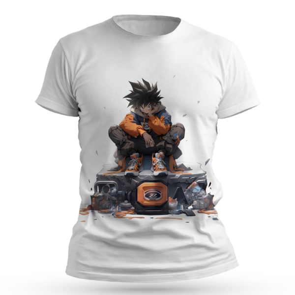 Dragon Ball Z Son Goku All Over Print T-Shirt Jezsport.com
