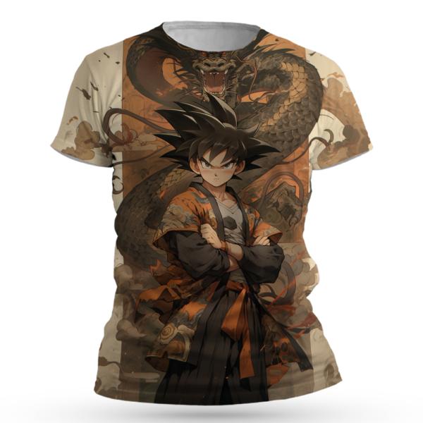 Dragon Ball Z Son Goku All Over Print T-Shirts Jezsport.com