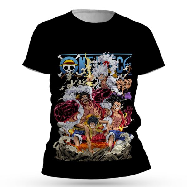 One Piece Monkey D. Luffy All Over Print T-Shirts Jezsport.com