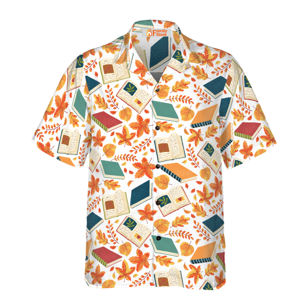 Autumn Is Time To Back To School Teacher Hawaiian Shirt Jezsport.com