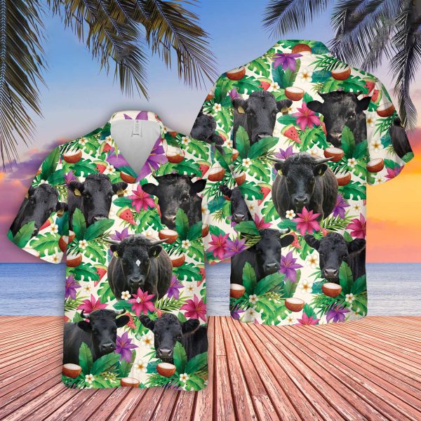 Unique Dexter Summer Floral 3D Hawaiian Shirt Jezsport.com