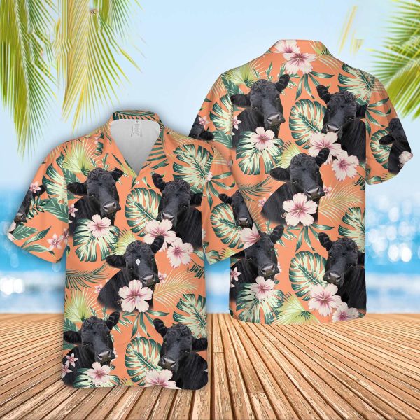 Unique Dexter Summer Happiness Floral Farm 3D Hawaiian Shirt Jezsport.com