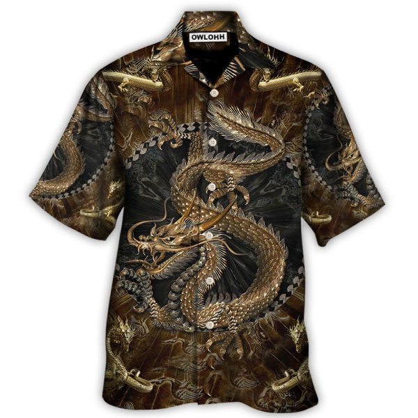 Dragon Love Life Colorful - Hawaiian Shirt Jezsport.com