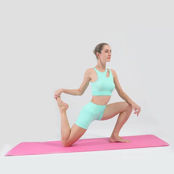 Women Seamless Yoga Set Fitness Sports bra suit Gym Clothing High Waist Running Leggings Workout Short Pants 2 piece set