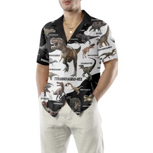 3D Dinosaur Hawaiian Shirt, Funny Dinosaur Shirt