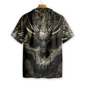 A Skull Or A Dragon Hawaiian Shirt