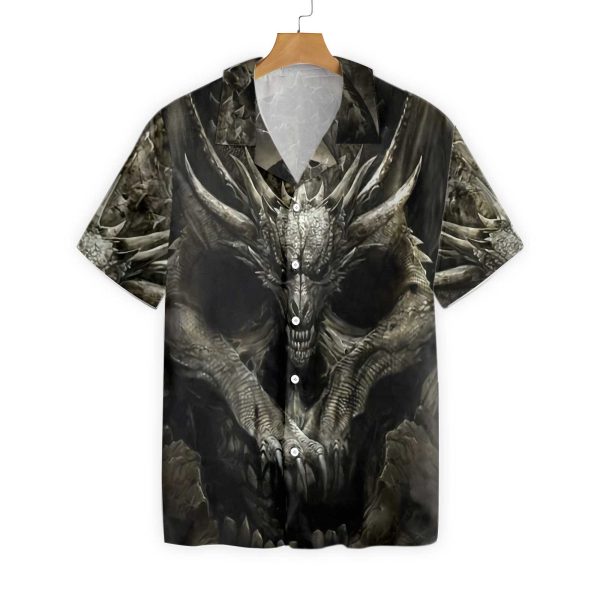 A Skull Or A Dragon Hawaiian Shirt