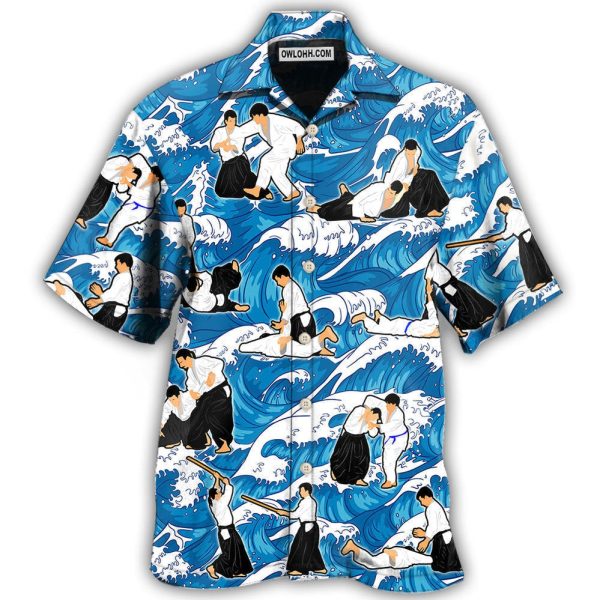 Aikido Make Me Strong - Hawaiian Shirt Jezsport.com