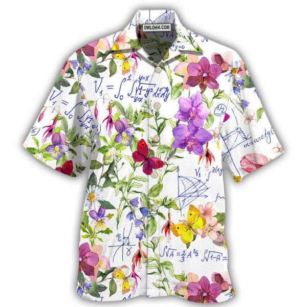 Math Floral Lovely Style - Hawaiian Shirt Jezsport.com