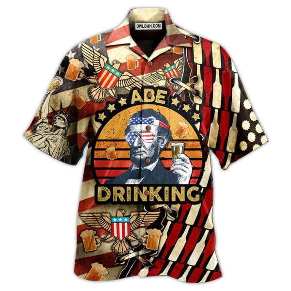 America ABE Patriotism America - Hawaiian Shirt Jezsport.com