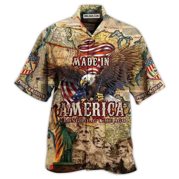 America Made In America Long Time Ago - Hawaiian Shirt Jezsport.com