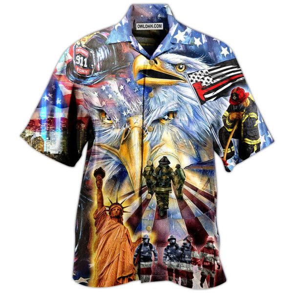 America Proud Forever With Love - Hawaiian Shirt Jezsport.com