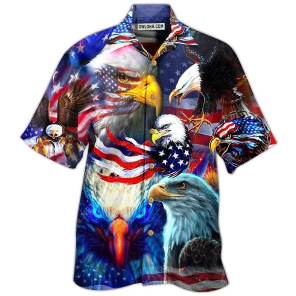 America Soar Like An Eagle - Hawaiian Shirt Jezsport.com