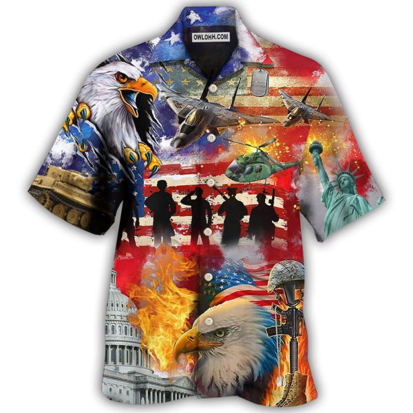 Veteran Independence Day American - Hawaiian Shirt Jezsport.com