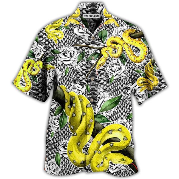 Snake Animals Awesome Snake - Hawaiian Shirt Jezsport.com