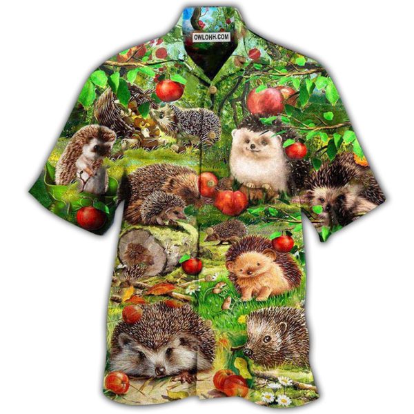 Hedgehog Animals Is Better With A Hedgehog So Various - Hawaiian Shirt Jezsport.com