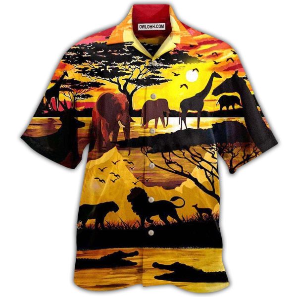 Animals Safari Where Life Begins - Hawaiian Shirt Jezsport.com