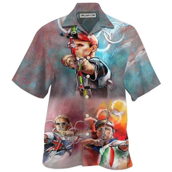 Archery Cool Is Lovely Life - Hawaiian Shirt Jezsport.com