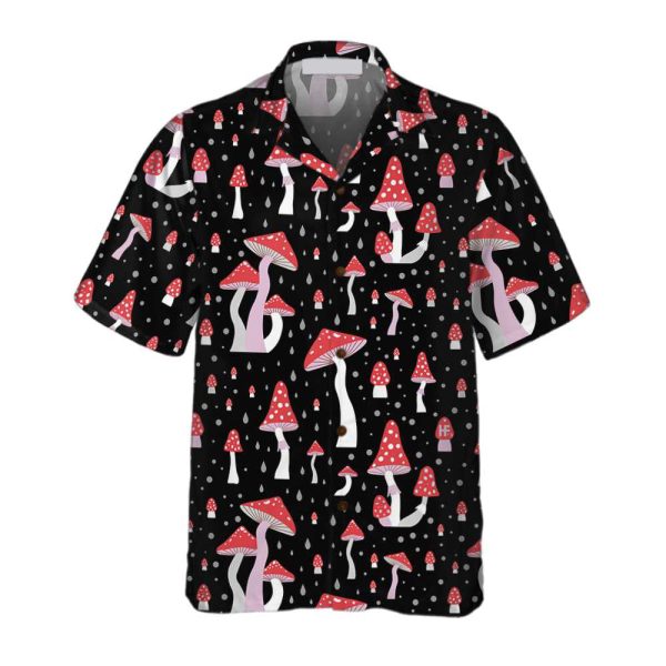 Beautiful Unique Mushroom Hawaiian Shirt Jezsport.com