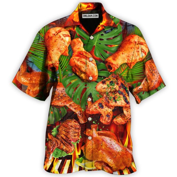 BBQ Food Lover Chicken Style - Hawaiian Shirt Jezsport.com