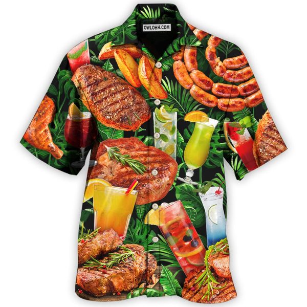 Cocktail BBQ Style - Hawaiian shirt Jezsport.com