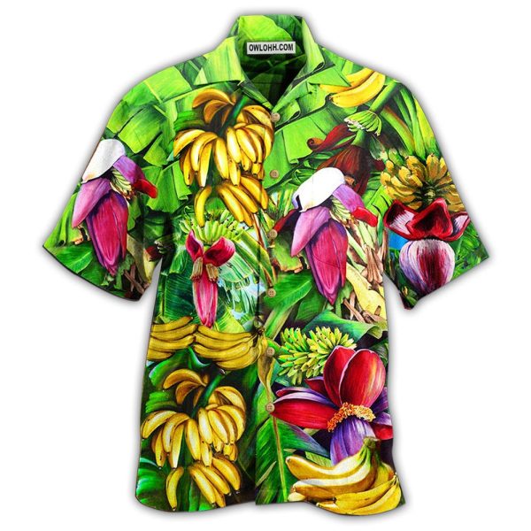 Banana Tropical Forest - Hawaiian Shirt Jezsport.com