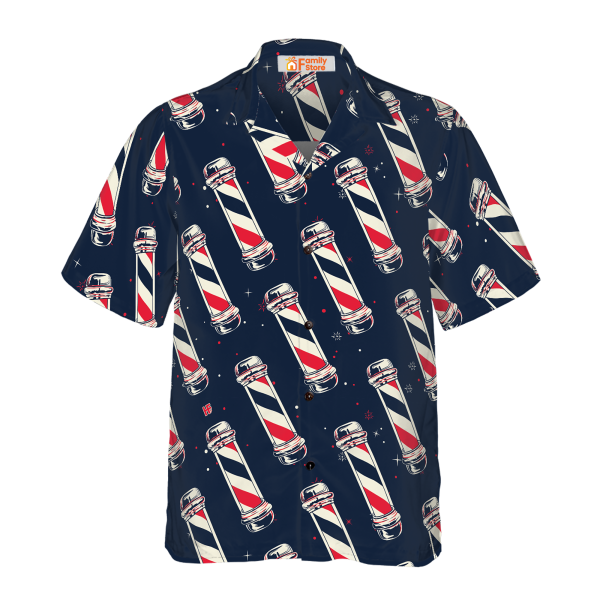 Barber Pole Hawaiian Shirt Jezsport.com