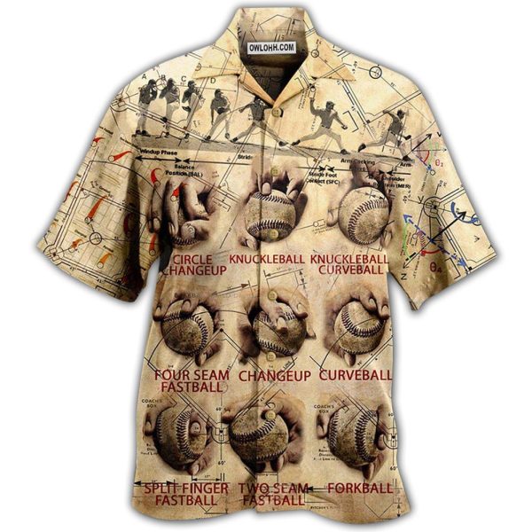 Baseball Pitching Grips Baseball Match - Hawaiian Shirt Jezsport.com