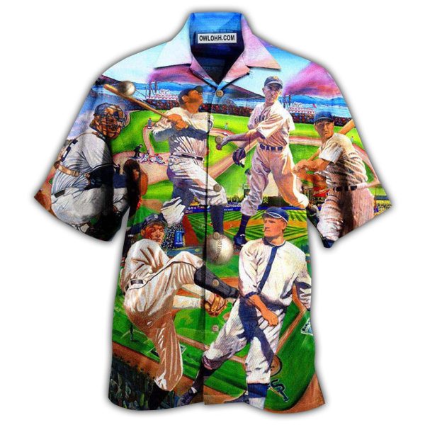 Baseball Vintage Players Your Passion - Hawaiian Shirt Jezsport.com