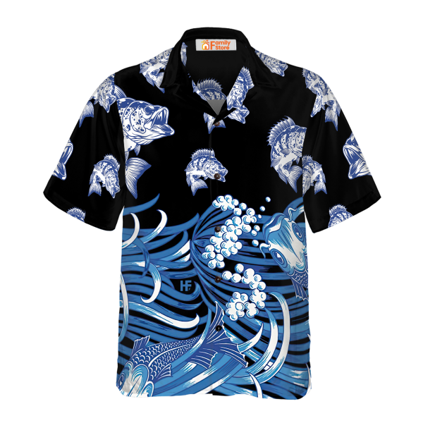 Bass Fish Hawaiian Shirt Jezsport.com