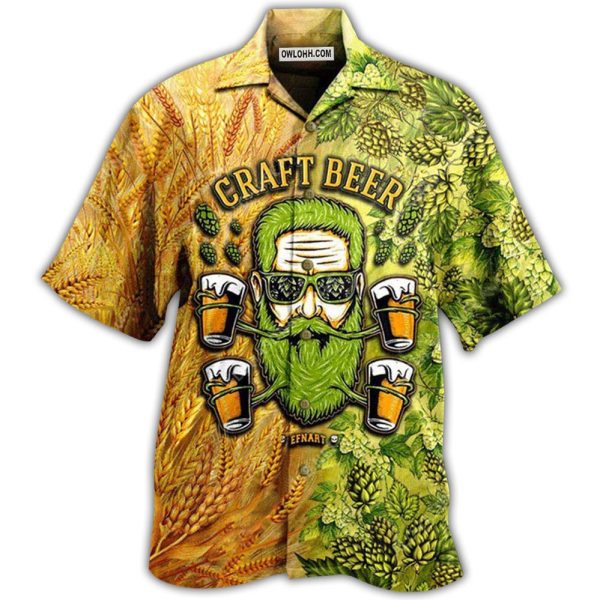 Beer Drink First Think Later - Hawaiian Shirt Jezsport.com