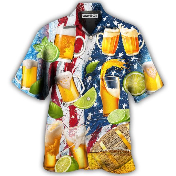 Beer Independence Day - Hawaiian Shirt Jezsport.com