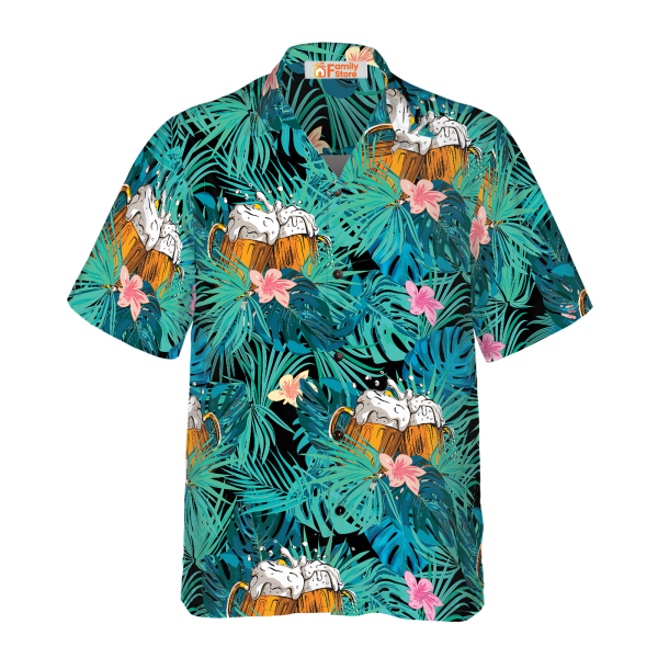 Beer Tropical Hawaiian Shirt Jezsport.com