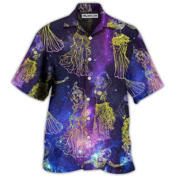 Dance Belly Dance Mysterious Galaxy - Hawaiian Shirt Jezsport.com