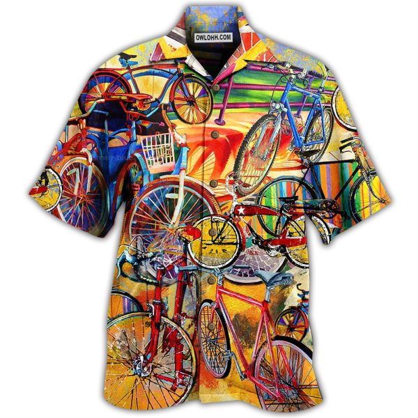 Bike All I Need Is A Bike - Hawaiian Shirt Jezsport.com