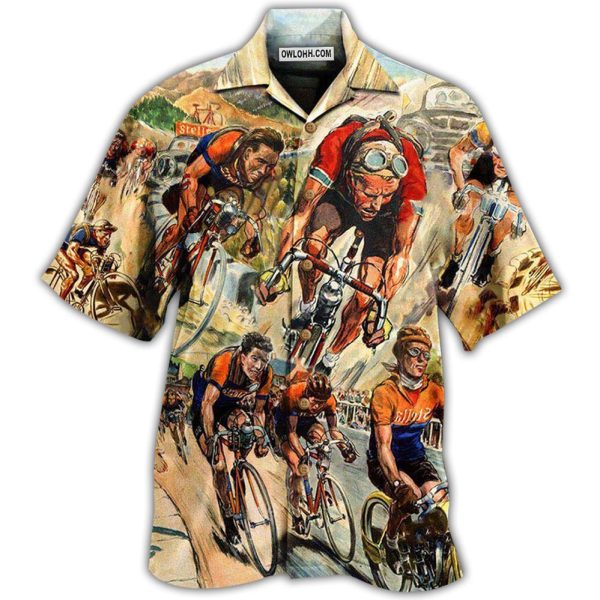 Bike Get Your Ride Bicycle Racing - Hawaiian Shirt Jezsport.com